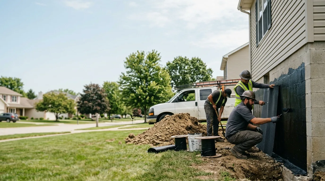 Basement Waterproofing in Wilmot, OH near me